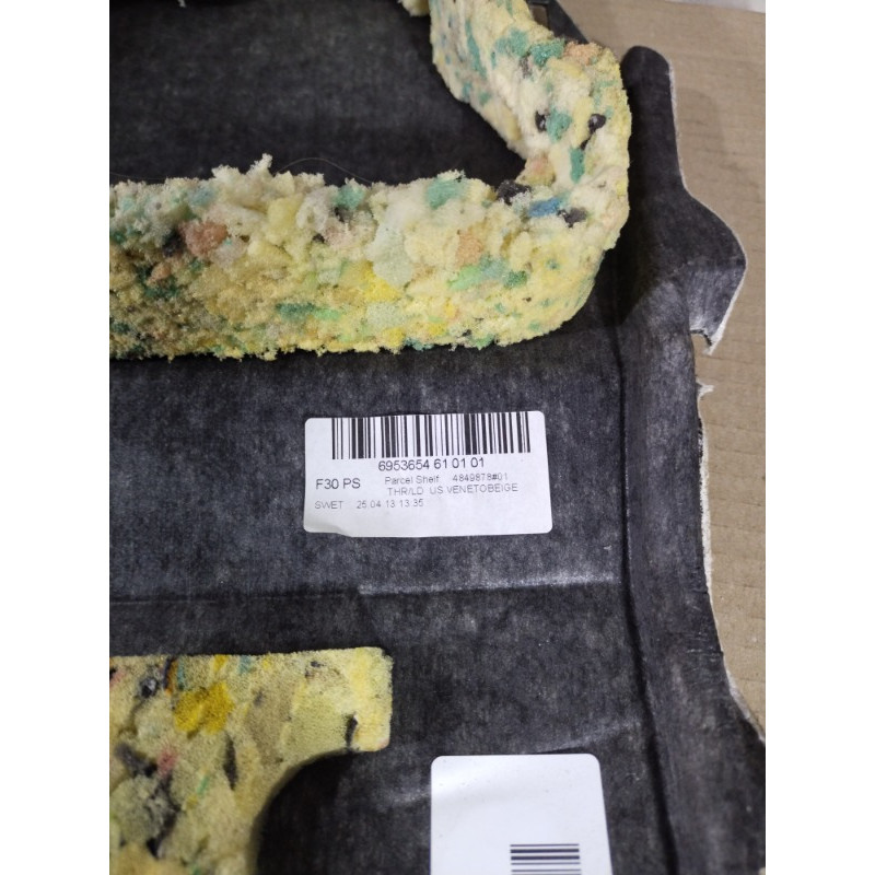 Задняя полка (салон) BMW 3-series F30 2013 N26B20 51467296737