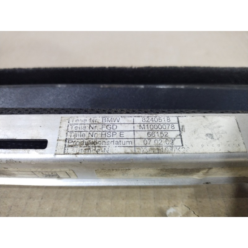 Шторка багажника (салон) BMW 7-series E65 N62B44 8240517 8240518