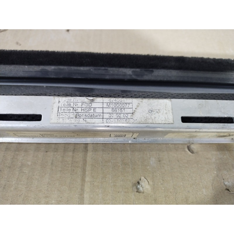 Шторка багажника (салон) BMW 7-series E65 N62B44 8240517 8240518