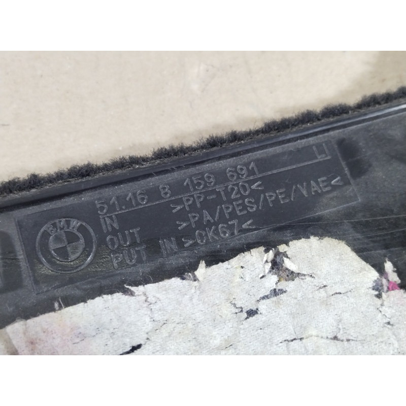 Обшивка салона (салон) BMW 5-series E39 1999 M51d25 8159691