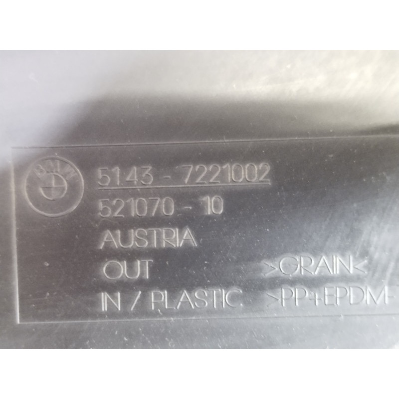 Обшивка стойки нижняя (салон) BMW 3-series F30 2013 N47D20 51437288220