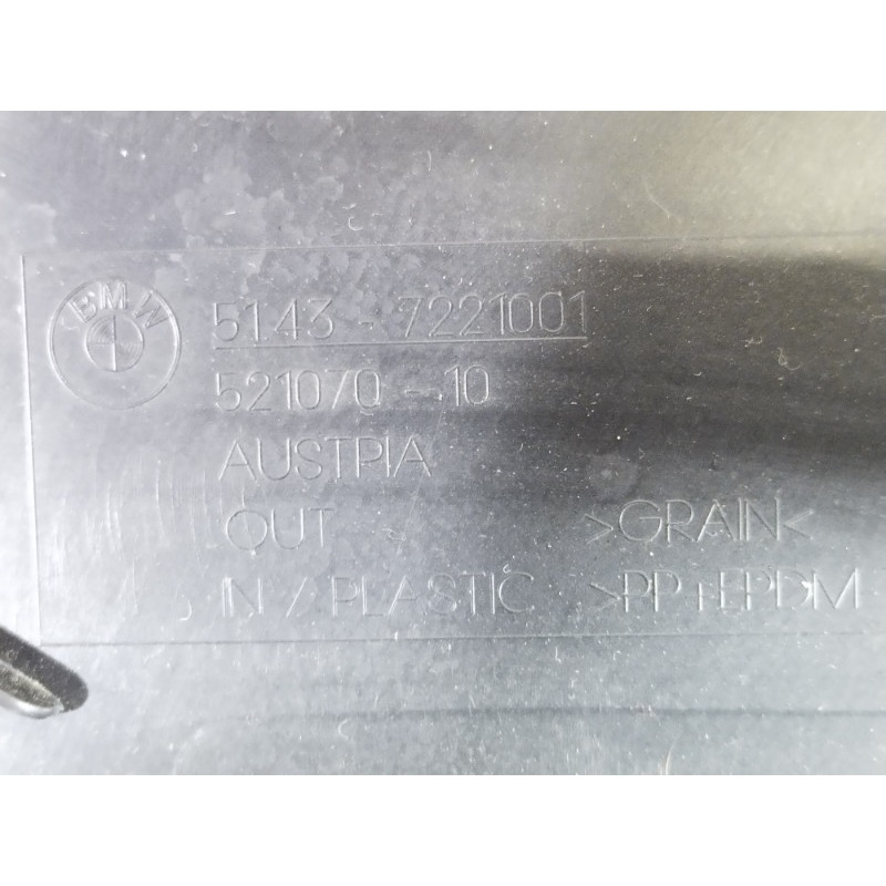 Обшивка стойки нижняя (салон) BMW 3-series F30 2013 N47D20 51437288219