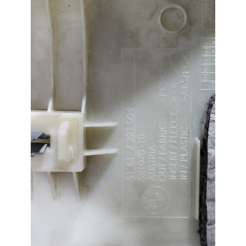 Обшивка Стойки (салон) BMW 3-series F30 2013 N47D20 51437288226