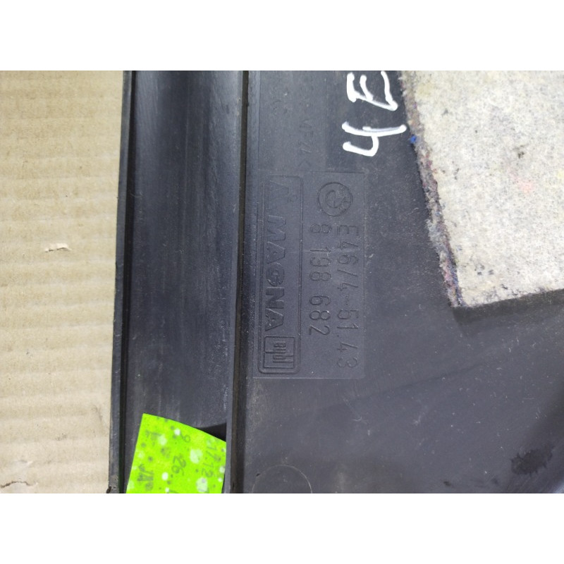 Обшивка Стойки (салон) BMW 3-series E46 1999 M47D20 51438198682