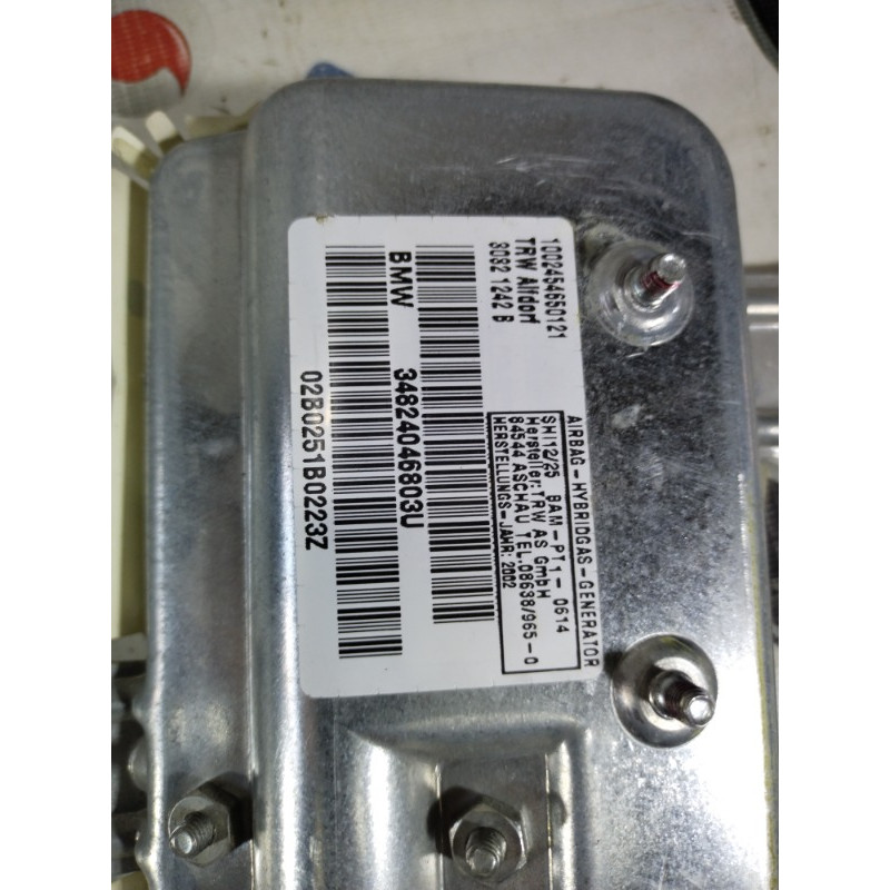 Airbag двери (airbag/безопасность) BMW 7-series E65 N62B44 34824046803