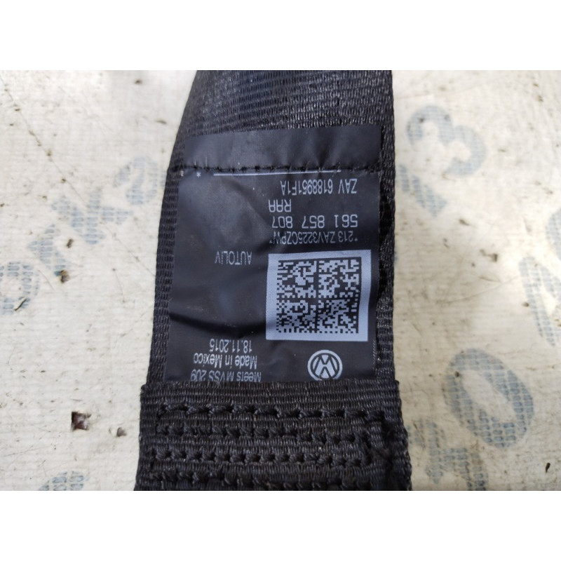 Ремень безопасности (airbag/безопасность) Volkswagen Passat B8 2016 1.8 561857807