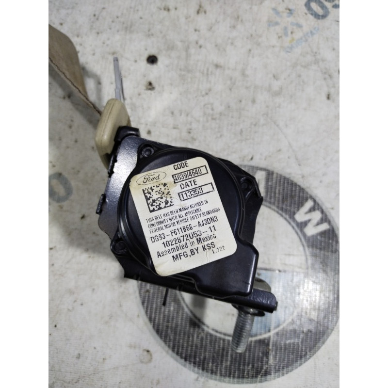 Ремень безопасности (airbag/безопасность) FORD Fusion MK5 2014 2.5 dg93f611b68