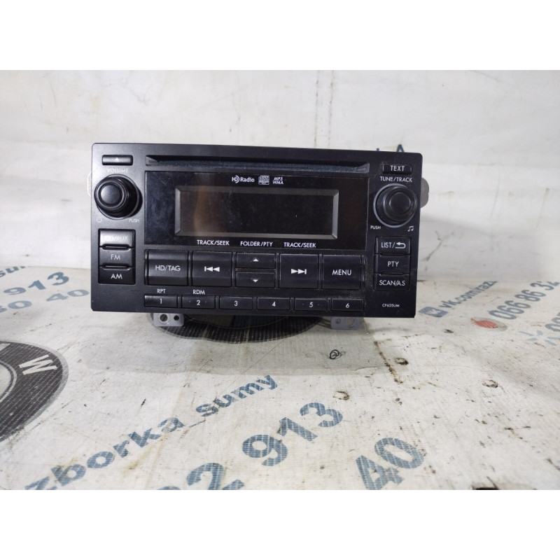 Магнитофон (электрика) Subaru Forester SJ 2014 2.5 86201sg620
