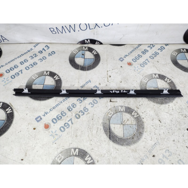 Молдинг двери внешний (кузов и элементы) BMW 3-series F30 2013 N20B20 51337258299