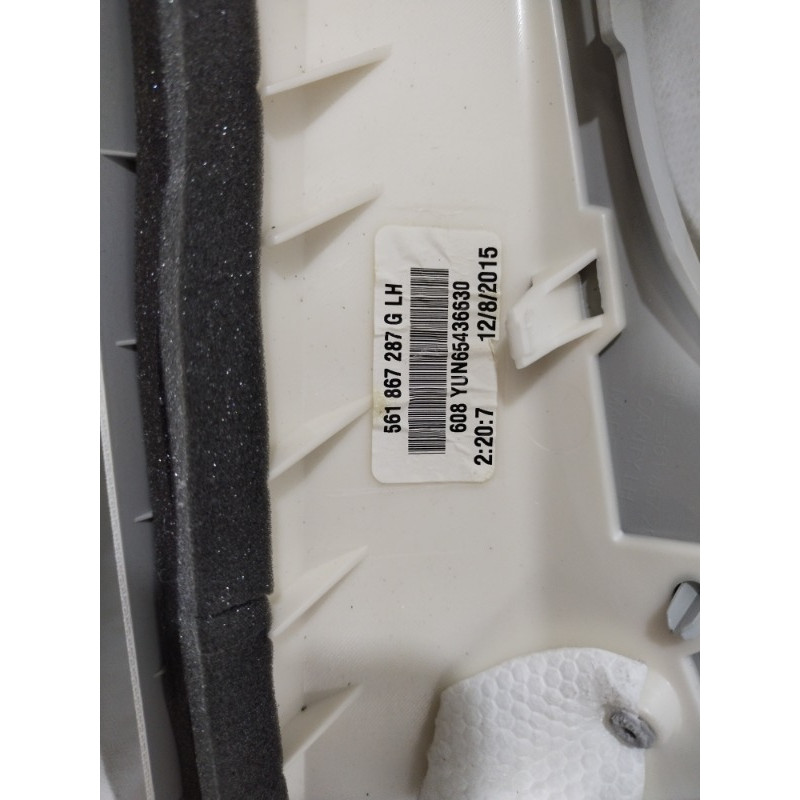 Обшивка Стойки (салон) Volkswagen Passat B8 2016 1.8 561867287g