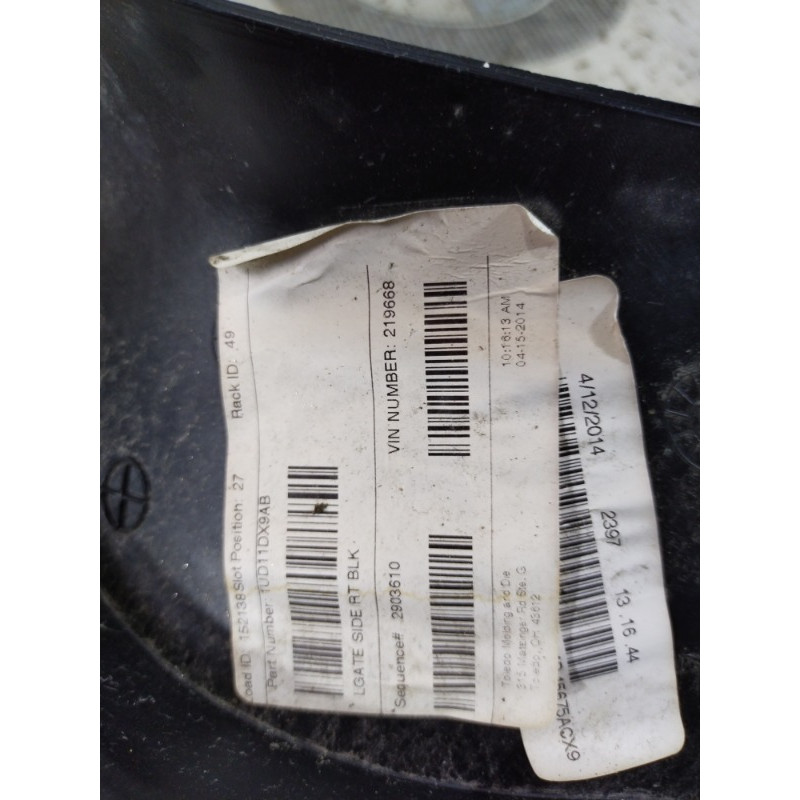 Обшивка крышки багажника (салон) Jeep Cherokee KL 2014 2.4 1ud11dx9ab