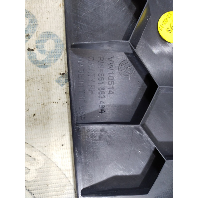 Накладка на поріг (кузов і елементи) Volkswagen Passat B8 2016 1.8 561863484