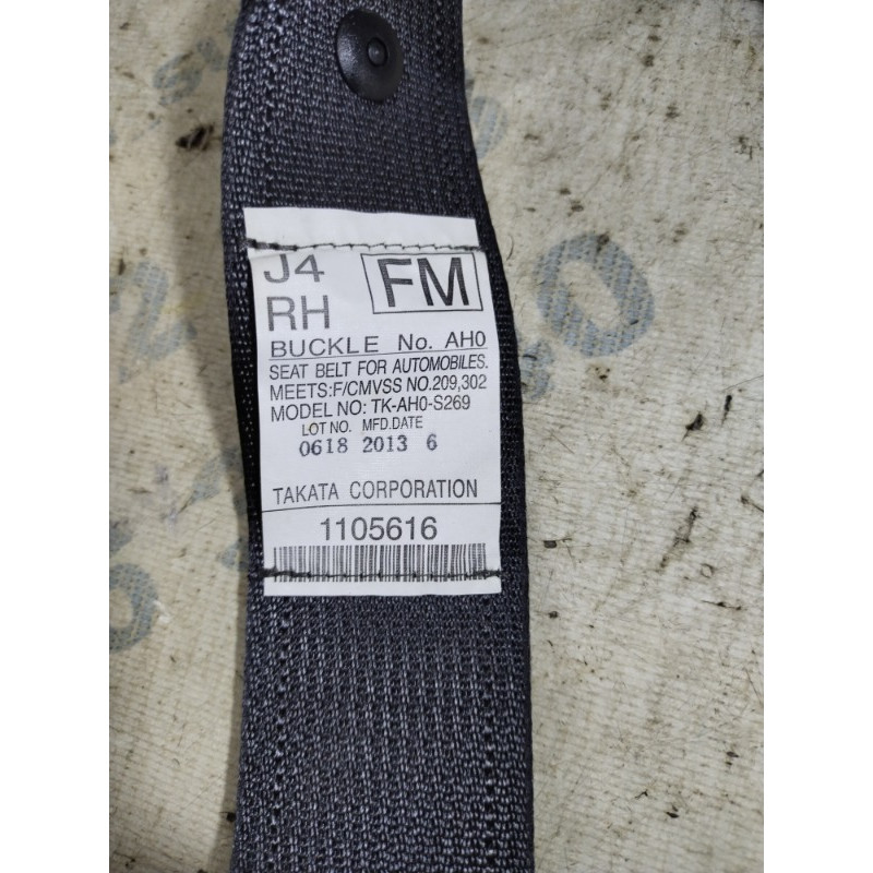 Ремень безопасности (airbag/безопасность) Subaru Forester SJ 2014 2.5 64660SG080VH