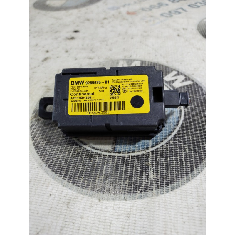 Блок сигналізації (електрика / блок управління) BMW 3-series F30 2013 N20B20 61319269635