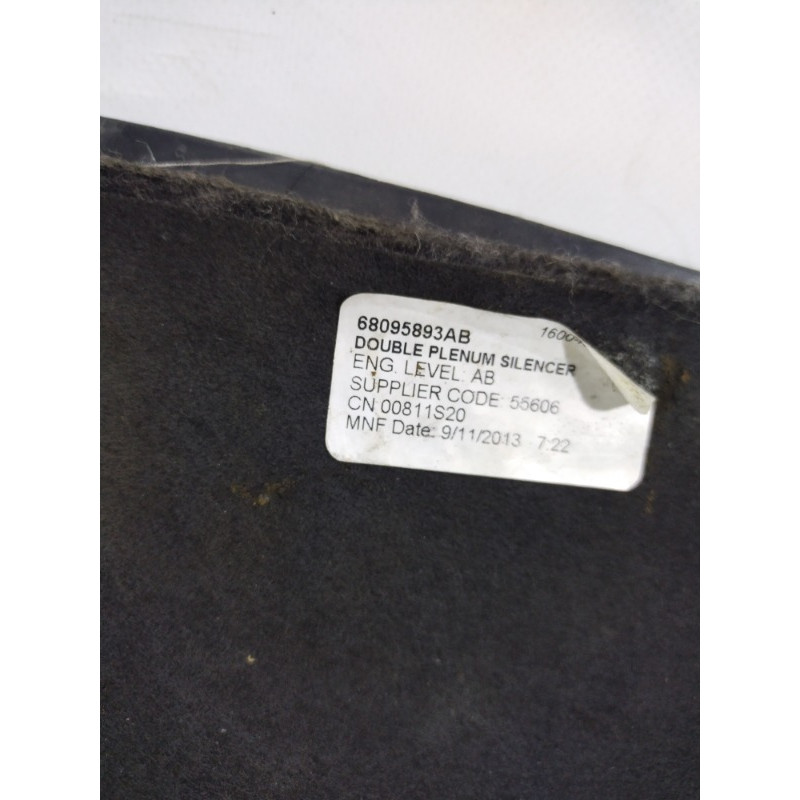 Шумоизоляция двигателя (кузов и элементы) Dodge Journey SXT 2014 3.6 68095893ab