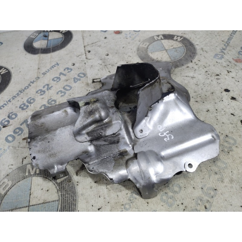 Защита коллектора (выпускная система) BMW 5-series F10 2011 N63B44 11657577004