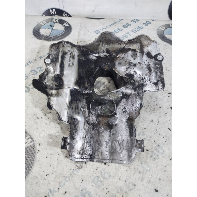 Защита коллектора (выпускная система) BMW 5-series F10 2011 N63B44 11657577004