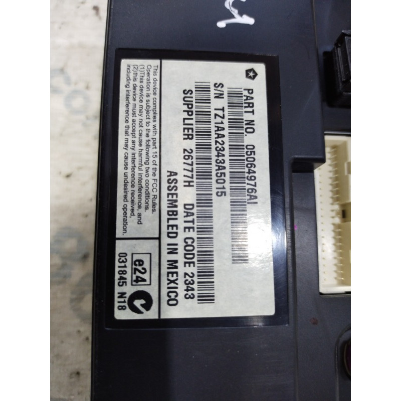 Монитор (электрика) Dodge Journey SXT 2014 3.6 05064976ai