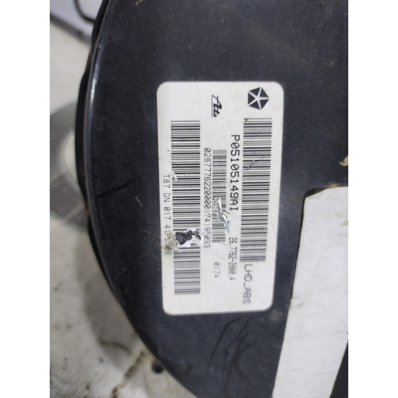 Вакуумный усилитель тормозов (тормозная система) Jeep Compass MK49 2014 2.4 05105149ai