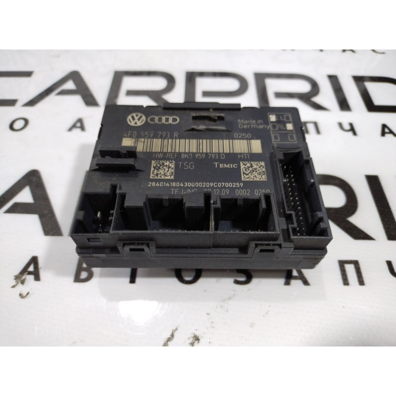 Блок управління дверима (електрика / блоки управління) Audi A6 C6 4f0959793r