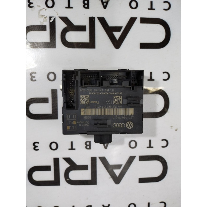 Блок управління дверима (електрика / блоки управління) Audi A6 C6 4f0959792r