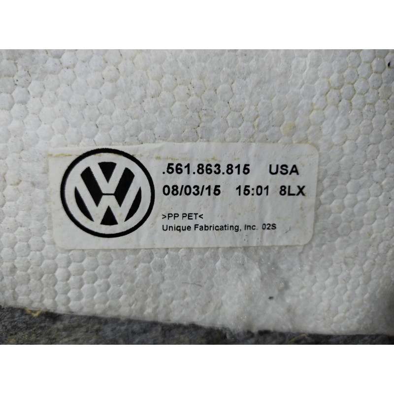 Обшивка багажника (салон) Volkswagen Passat B8 2016 1.8 561867427