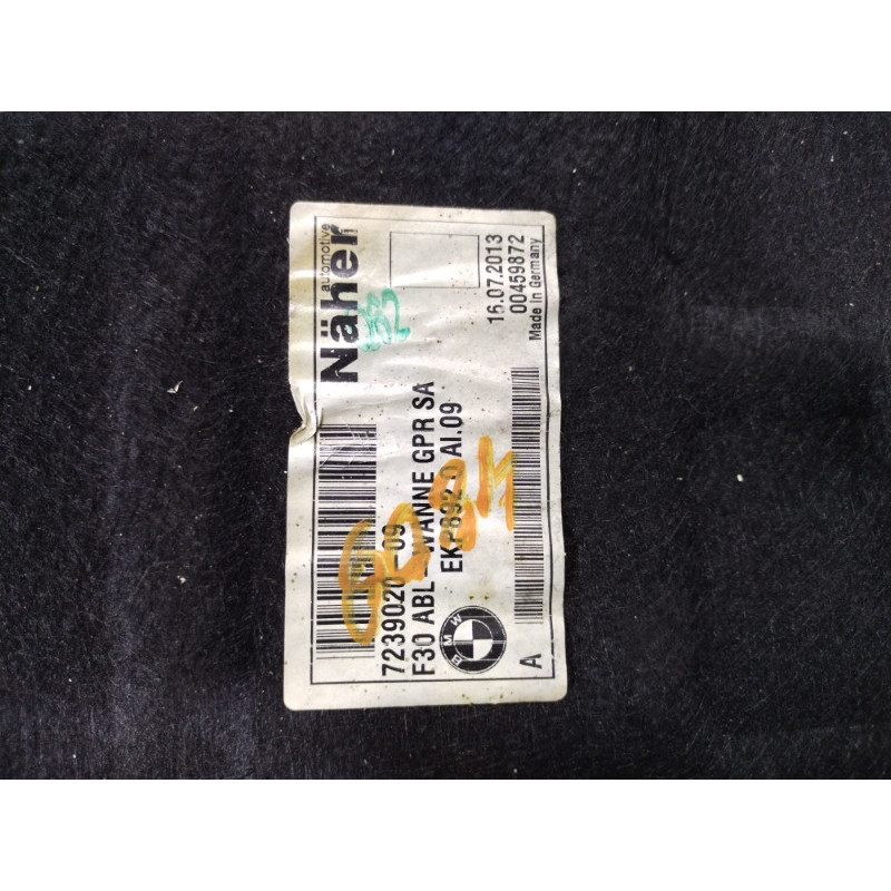 Обшивка багажника (салон) BMW 3-series F30 2013 N20B20 51477239020