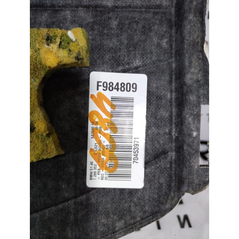 Обшивка багажника (салон) BMW 3-series F30 2013 N20B20 5146547030