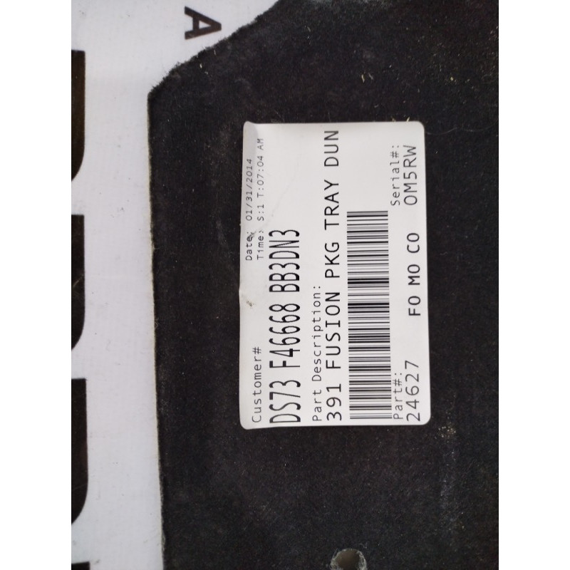 Задняя полка (салон) FORD Fusion MK5 2014 2.5 DS7Z-5446668-AA