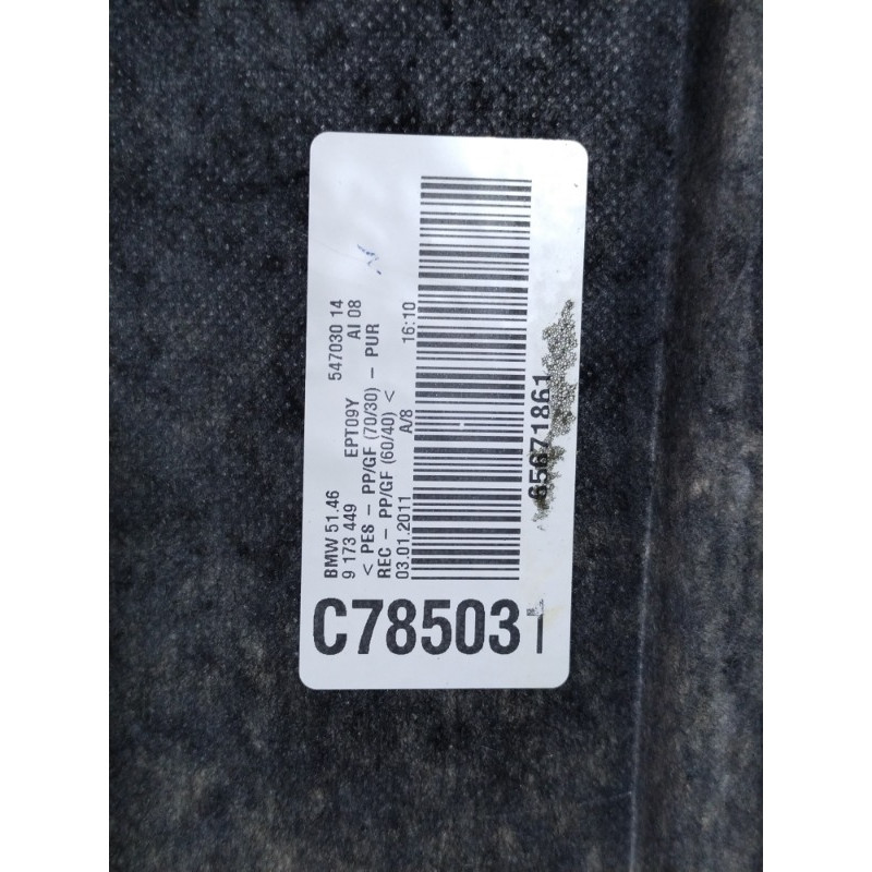Задняя полка (салон) Bmw 5-series F10 51469173449