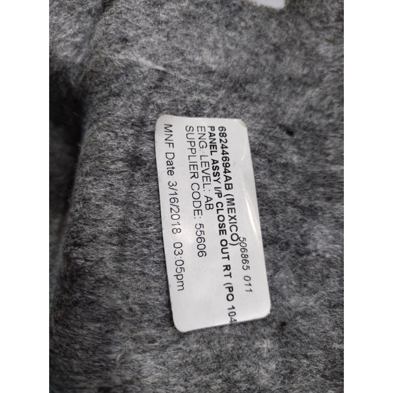 Обшивка салона (салон) Jeep Compass MP 2018 2.4 68244694ab