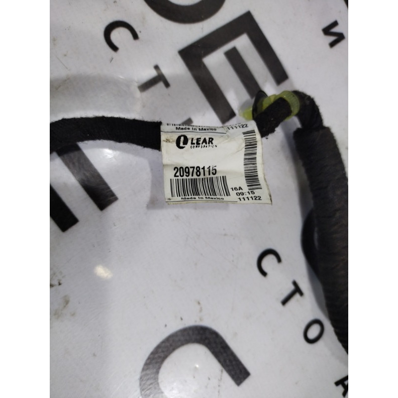 Проводка дверная (электрика) CHEVROLET Volt 1 2012 1.4 20978113