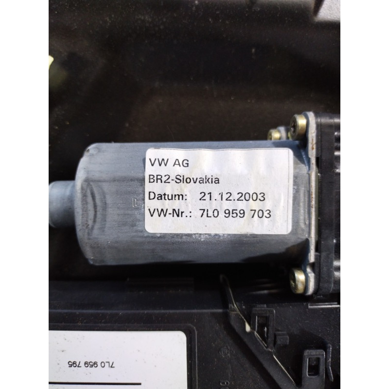 Механизм стеклоподъемника (кузов и элементы) Volkswagen Touareg 7L 2004 3.2 7L0839461D