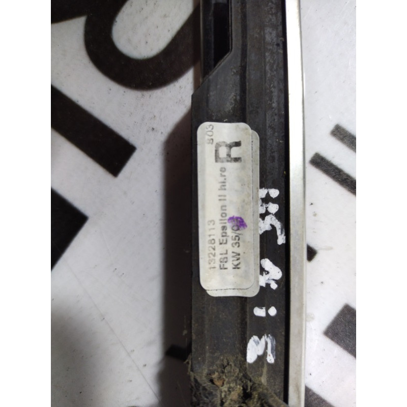 Молдинг двери внешний (кузов и элементы) Opel Insignia A 2009 2.0 DTH 13228113