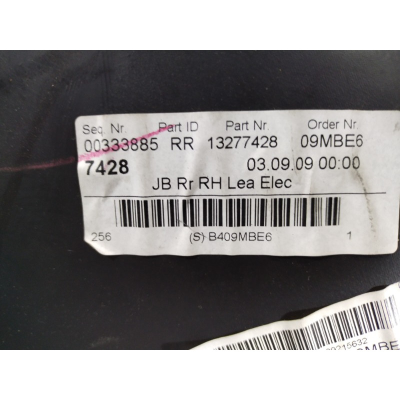 Дверная карта (салон) Opel Insignia A 2009 2.0 DTH 13277428