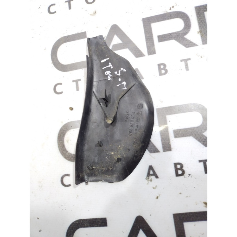 Молдинг двери (уголок) внешний (наружные элементы кузова) Volkswagen Touareg 7L 2004 3.2 7L0839350B