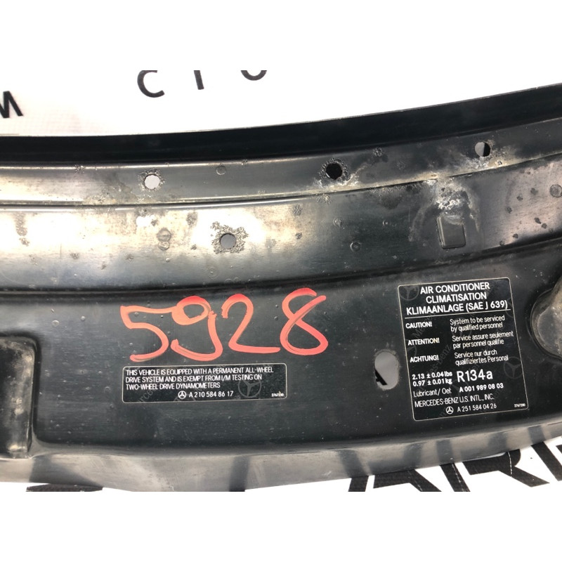 Планка телевізора верхня (кузов і елементи) Mercedes-Benz GL X164 2012 4.6 A1646200486