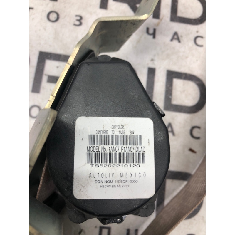 Ремень безопасности (airbag/безопасность) Dodge Journey SXT 2013 3.6 1AN071XLAF