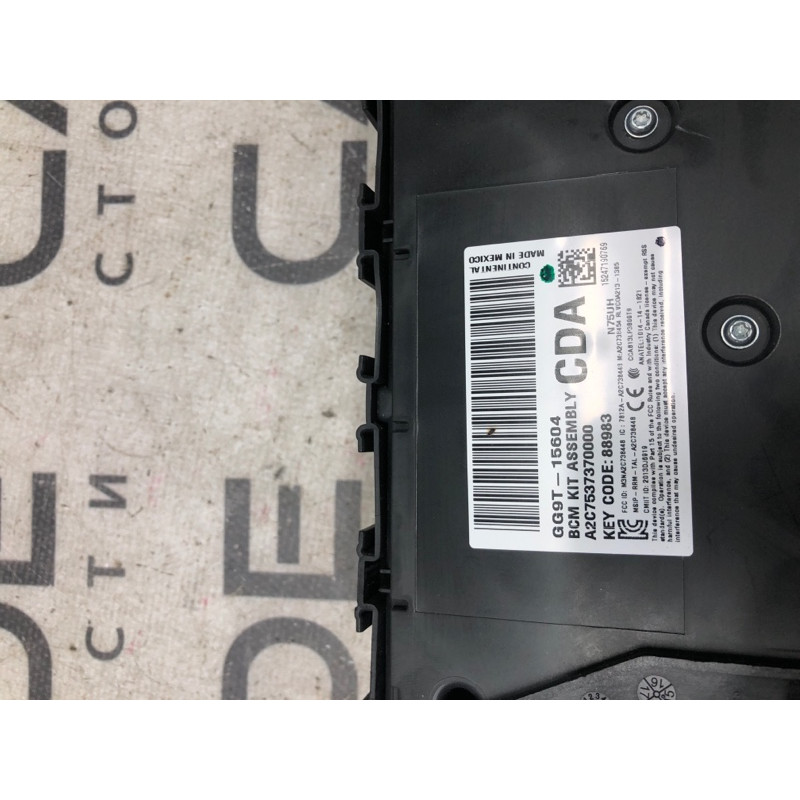 Блок предохранителей (электрика) FORD Fusion MK5 2016 2.5 gg9t15604cda