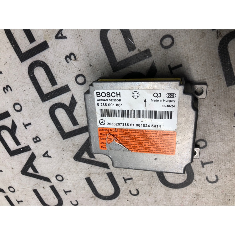 Блок управления airbag (airbag/безопасность) Mercedes-Benz C-class W203 2007 3.0 2038207385