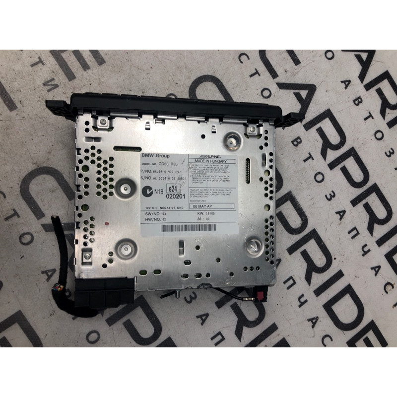 Магнитофон (электрика) Mini Cooper R53 S R53 2006 1.6 65126977697