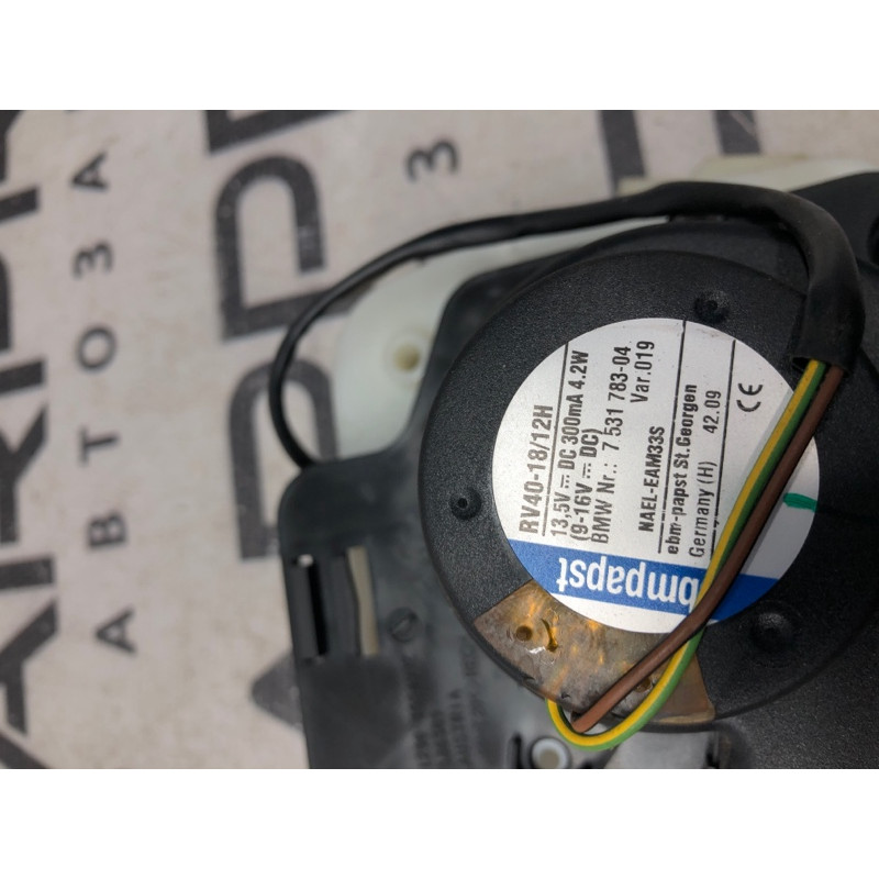 Вентилятор охолодження блоків управління (електрика) BMW 3-series E92 2010 3.0 N54 12907531783