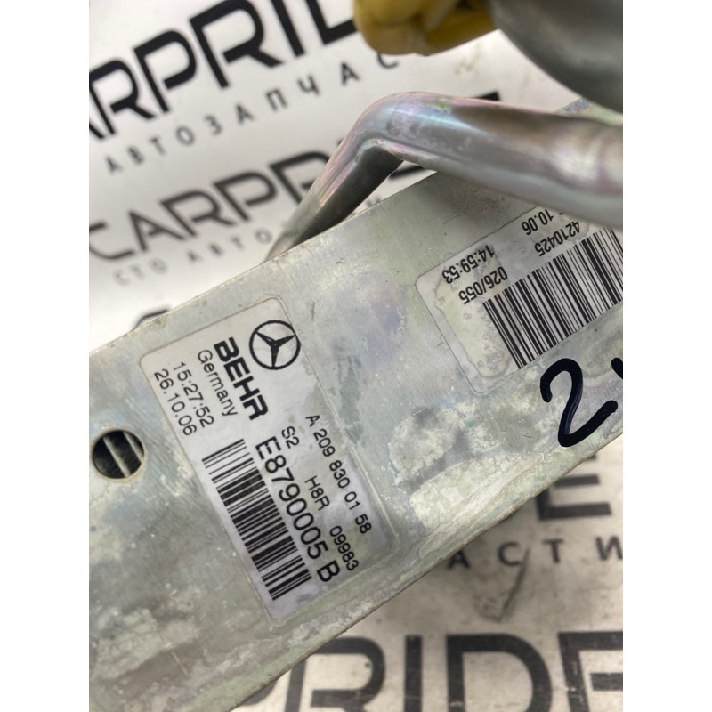 Испаритель кондиционера (отопление и кондиционирование) Mercedes-Benz C-class W203 2007 3.0 A2098300358