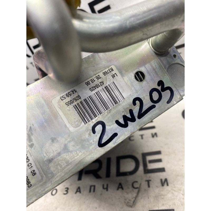 Испаритель кондиционера (отопление и кондиционирование) Mercedes-Benz C-class W203 2007 3.0 A2098300358