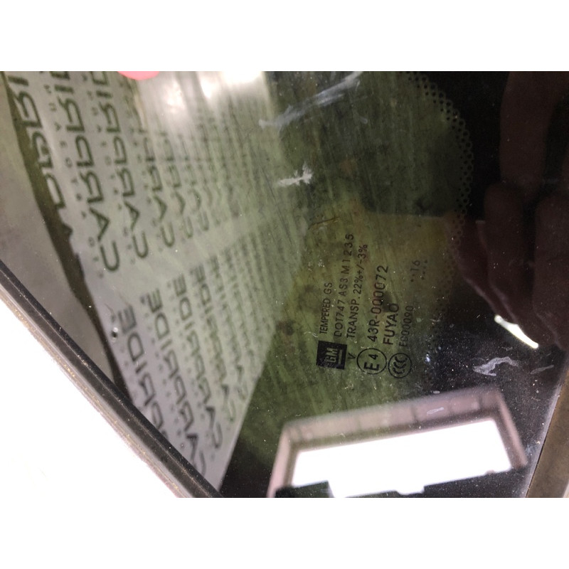 Форточка кузова (стекла и зеркала) Cadillac Xt5 1 2016 3.6 84817425