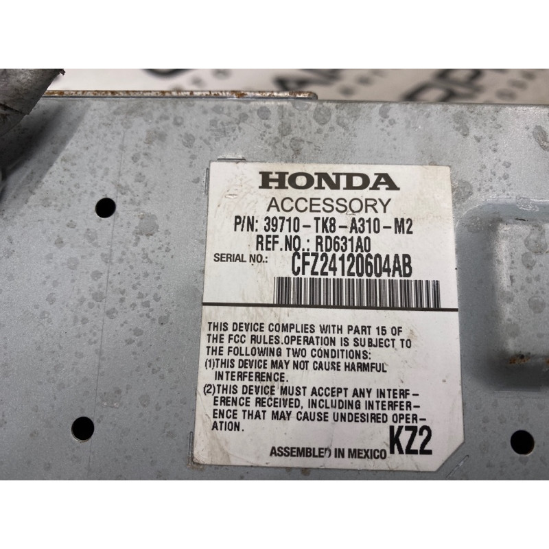 Монитор (электрика) Honda Odyssey 4 39710tk8a310m2