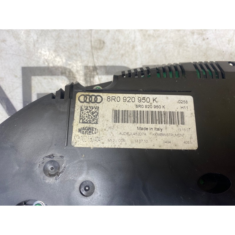 Панель приборов (салон) AUDI Q5 8R 8R0920950K