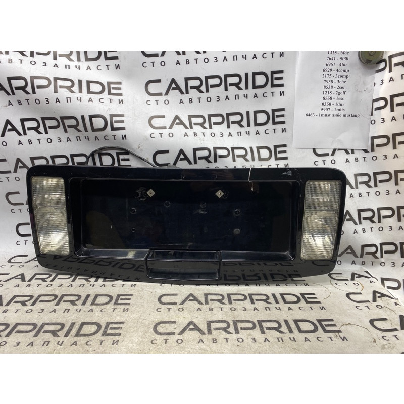 Панель подсветки номера (кузов и элементы) Cadillac SRX 2 2008 25764704