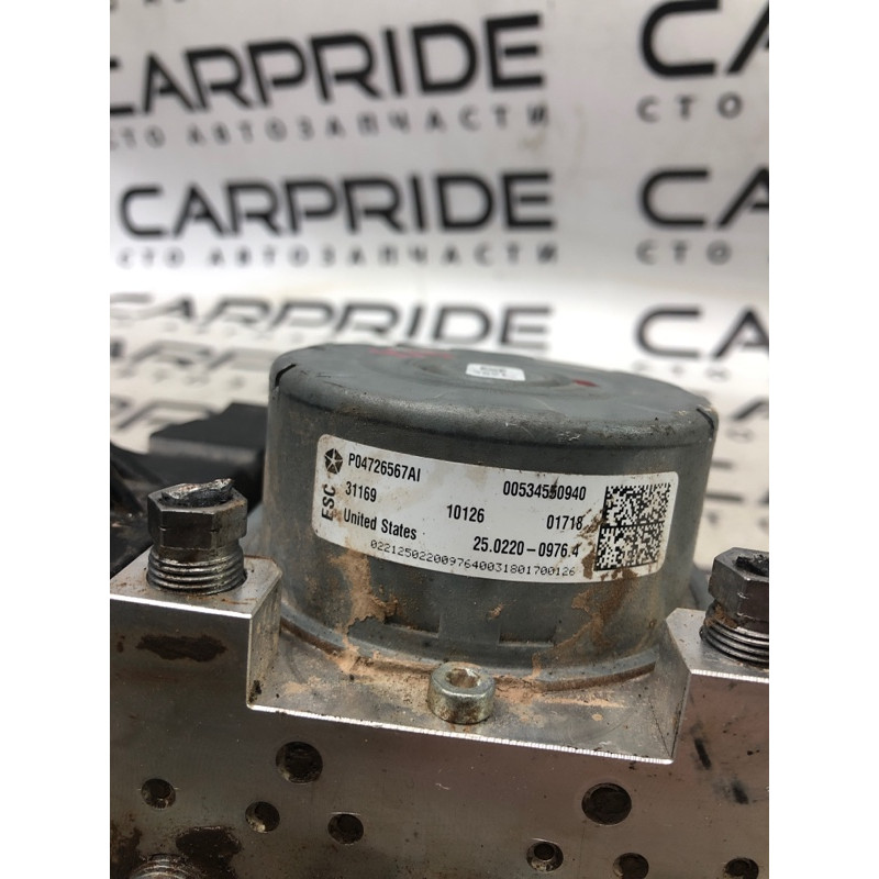 Блок abs (тормозная система) Jeep Compass MP 2018 2.4 04726567ai