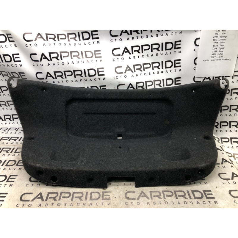 Обшивка крышки багажника (салон) BMW 5-series F10 2011 3.0 N55B30 51497204372